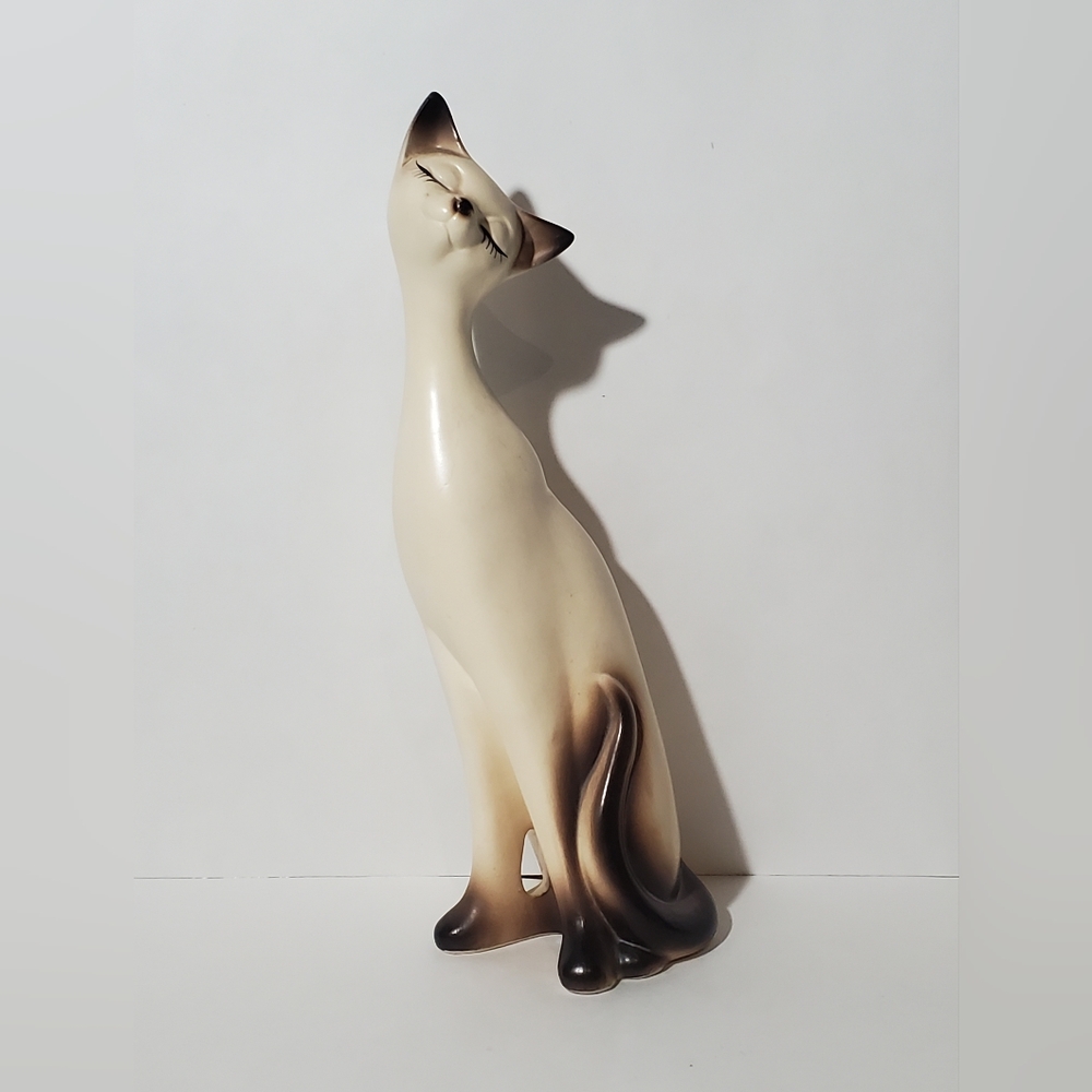 Ceramic Siamese Cat figure